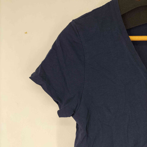 ラルフローレンスポーツ RALPH LAUREN SPORT ミニポニー刺繍 Vネック S/S Tシャツ レディース  M